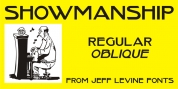 Showmanship JNL font download