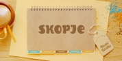 Skopje font download