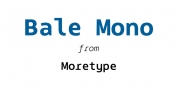 Bale Mono font download