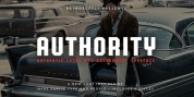 Authority font download