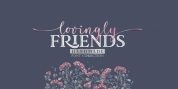 Lovingly Friends font download