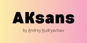AKsans font download