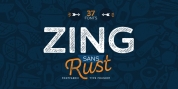 Zing Sans Rust font download