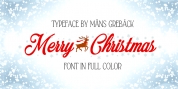 Merry Christmas Color font download