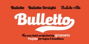 Bulletto font download