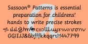 Sassoon Patterns font download