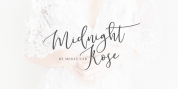 Midnight Rose font download