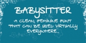 Babysitter font download
