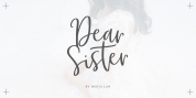 Dear Sister font download