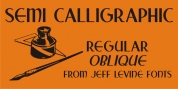 Semi Calligraphic JNL font download