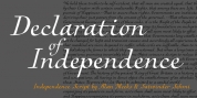 Independence Script font download