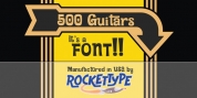 500 Guitars font download