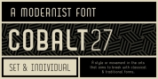 Cobalt 27 font download