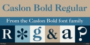Caslon Bold font download