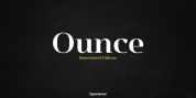 Ounce font download