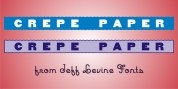 Crepe Paper JNL font download