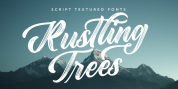 Rustling Trees font download