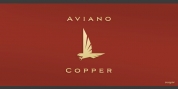 Aviano Copper font download