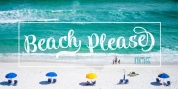 Beach Please Vintage font download