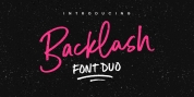 Backlash Font Duo font download