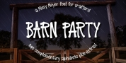 Barn Party font download