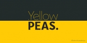 Yellow Peas font download