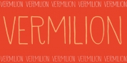 Vermilion font download