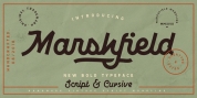 Marshfield font download