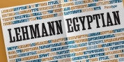 Lehmann Egyptian font download