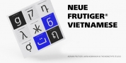 Neue Frutiger Vietnamese font download