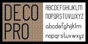Deco Pro font download