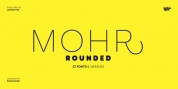 Mohr Rounded font download