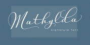 Mathylda Script font download
