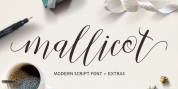 Mallicot Script font download