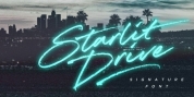 Starlit Drive font download