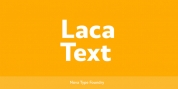 Laca Text font download