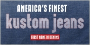 America Line font download