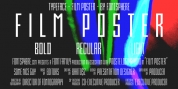 Film Poster font download