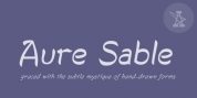 Aure Sable font download