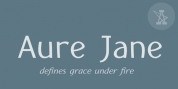Aure Jane font download