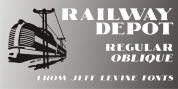 Railway Depot JNL font download