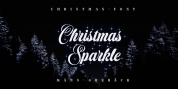 Christmas Sparkle font download