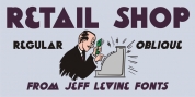 Retail Shop JNL font download