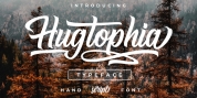 Hugtophia font download