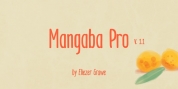 Mangaba Pro font download