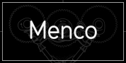 Menco font download