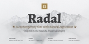 Radal font download