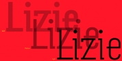 Lizie Slab font download
