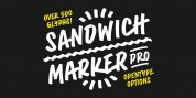 Sandwich Marker Pro font download