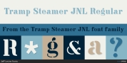 Tramp Steamer JNL font download